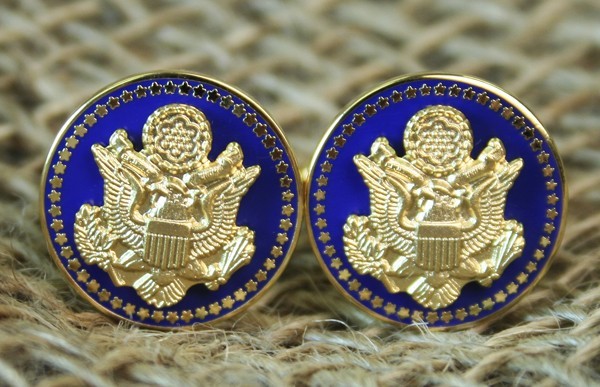 Great Seal Presidential Cufflinks - Blue 002605